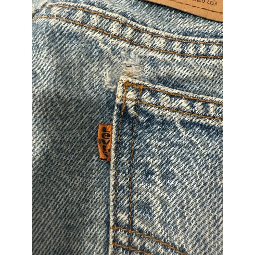 Vintage Levis Jeans Mens 38x34 Blue‎ Denim 550 Relaxed Fit Orange Tab Pants 90s